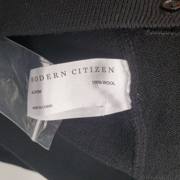 Modern Citizen Charlene Wool Button Mock Neck Sweater Top Women Size Small NWT - Picture 7 of 14